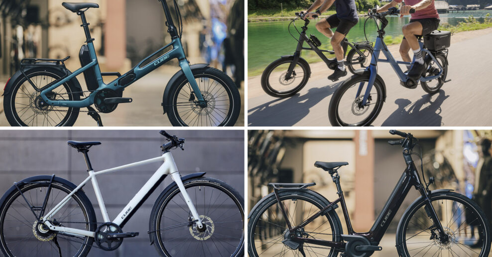 Cube predstavil &scaron;tyri mestsk&eacute; elektrobicykle vr&aacute;tane modelov s remeňov&yacute;m pohonom a minim&aacute;lnou &uacute;držbou