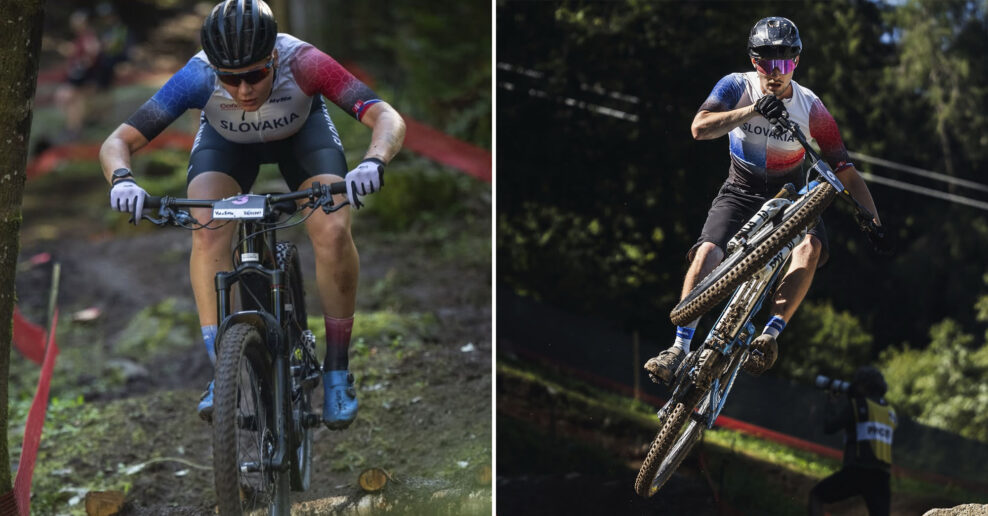 Tereza Kurnická vybojovala piate miesto na majstrovstvách sveta v E-MTB, Vranák skončil na 14. mieste