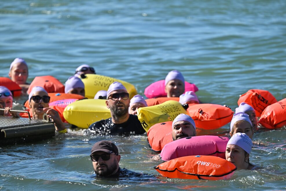 Dunaj v centre Bratislavy preplávalo 4 029 ľudí. Mesto sa pridalo k Swimmable Cities