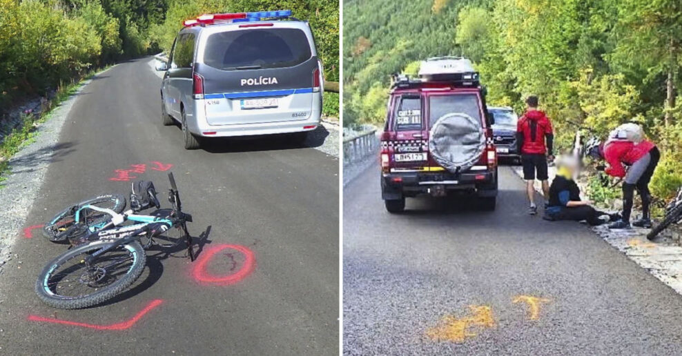 Na novej ceste na Kráľovu hoľu sa vážne zranili dve cyklistky. Polícia upozorňuje na riziká rýchleho zjazdu