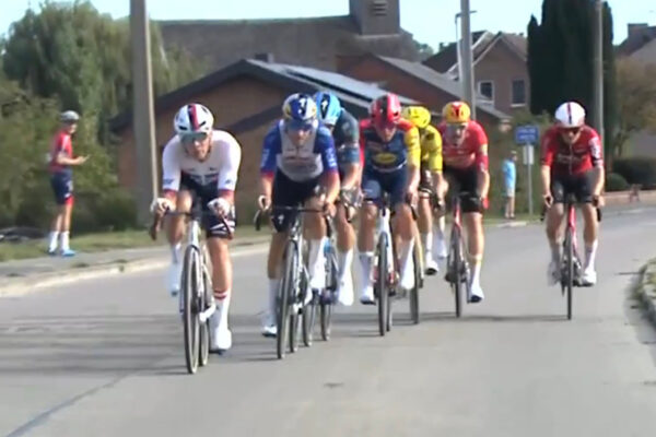 Lukáš Kubiš útočil v závere Binche-Chimay-Binche a skončil tesne za prvou desiatkou