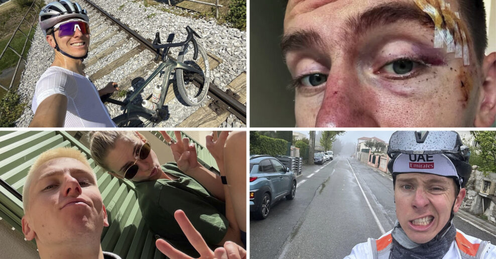 FOTOGAL&Eacute;RIA | Tadej Pogačar tak, ako ho z pretekov nepozn&aacute;te. 50 fotografi&iacute; zo s&uacute;kromia aj cyklistick&eacute;ho z&aacute;kulisia