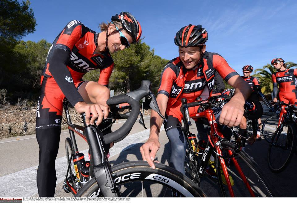 Peter Velits a jeho BMC na sústredení v Španielsku