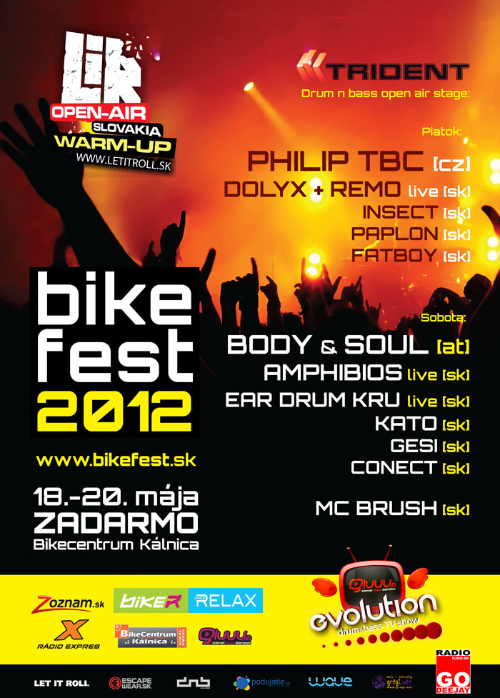 Let It Roll Warm Up na Bike Feste!