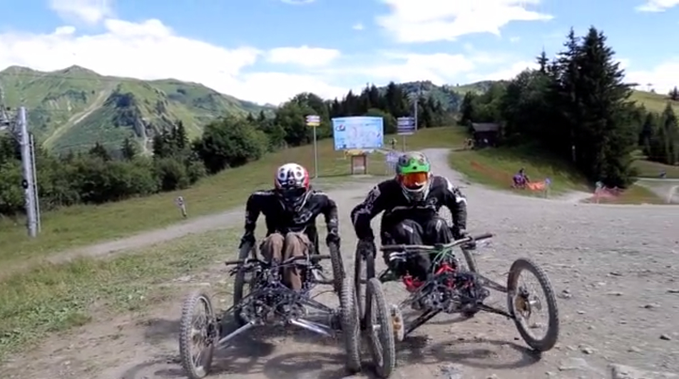 Video: Na štyroch kolesách dolu drsným Morzinom