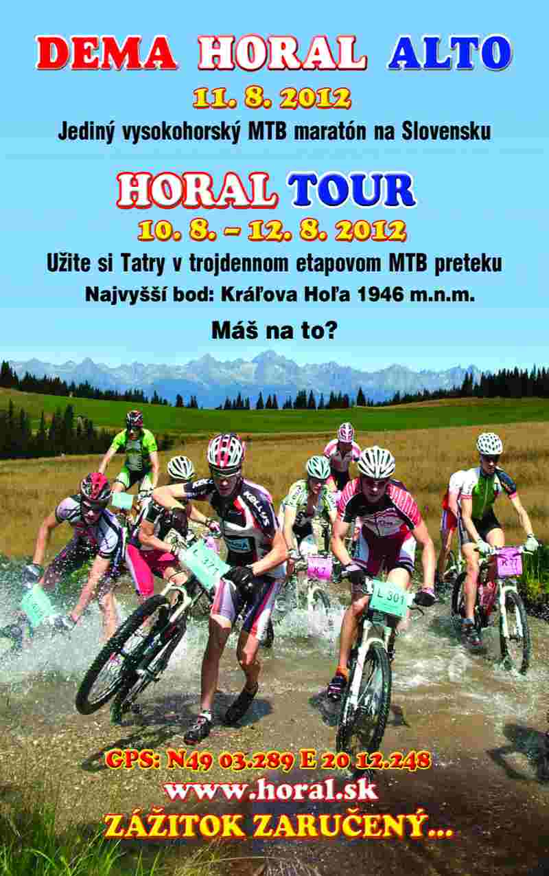 Propoz&iacute;cie: Dema Horal Alto marat&oacute;n 2012