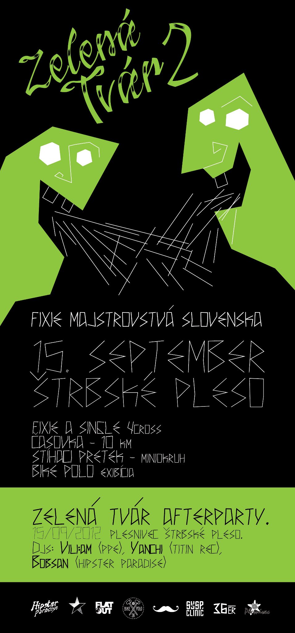 Pozvánka: Zelená tvár 2: Fixie a Singlespeed majstrovstvá Slovenska