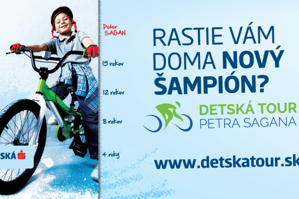 Detská Tour Petra Sagana štartuje!
