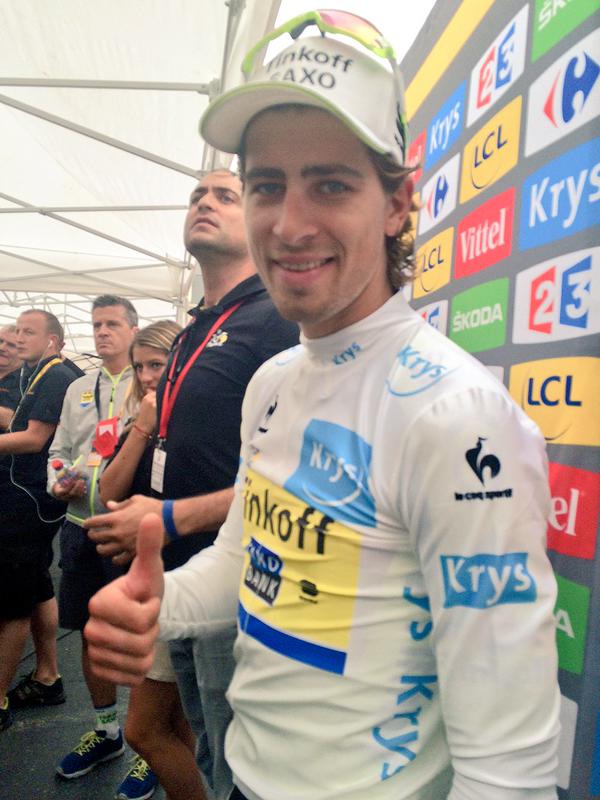 Vyjadrenie Petra Sagana, jeho otca Ľubomíra  a Olega Tiňkova po 6. etape Tour