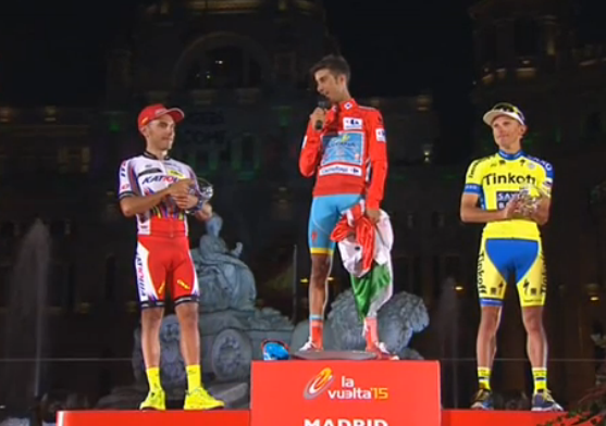 Kráľom Vuelty sa stal Talian Fabio Aru z Astany