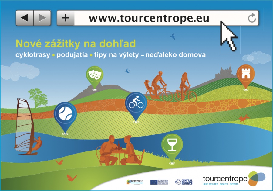 Nový turistický portál CENTROPE: Zážitky na dohľad… alebo na pár klikov