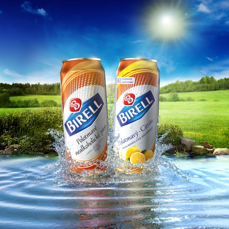 Nová chuť osvieženia– polotmavé nealko pivo Birell