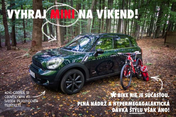 SÚŤAŽ: Vyhraj Mini na víkend!