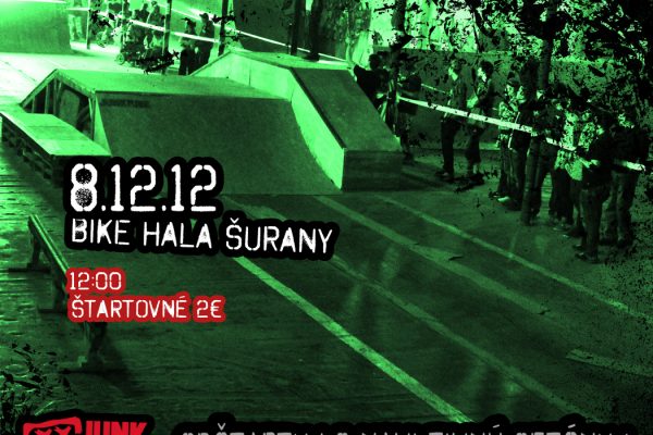 Junkride UNDERGROUND BIKE JAM 2012 už budúci víkend!