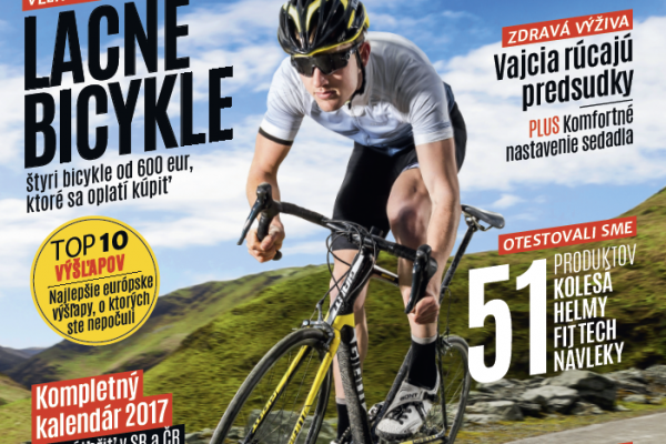 Prvé tohtoročné vydanie časopisu Cyklistika už v predaji!