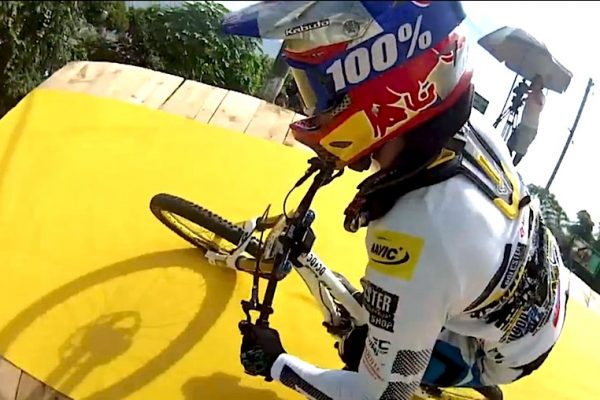 Video: Filip Polc a zábery z helmetcamu z víťaznej jazdy v Santose