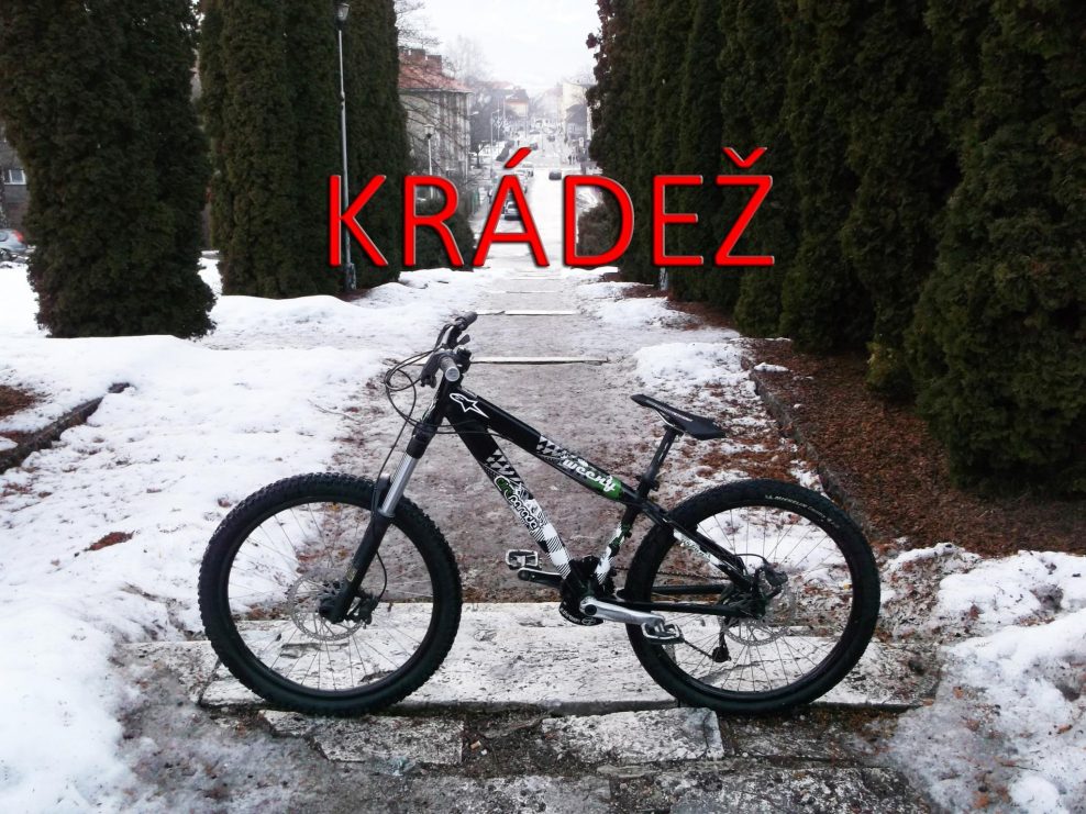 Krádež bicykla v Martine