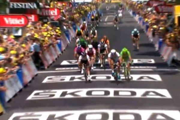 Peter Sagan tretí v 12. etape Tour
