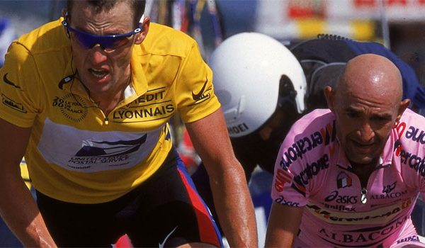 Slávne cyklistické súboje- Armstrong vs Pantani na Mt. Ventoux