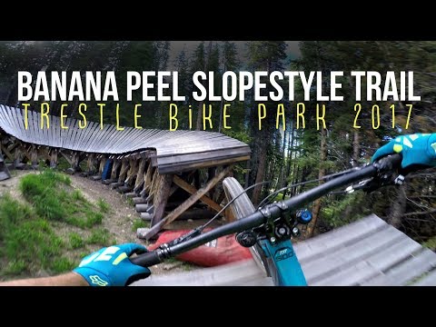„Banana Peel Slopestyle“ trail je rollercoaster pre bikerov